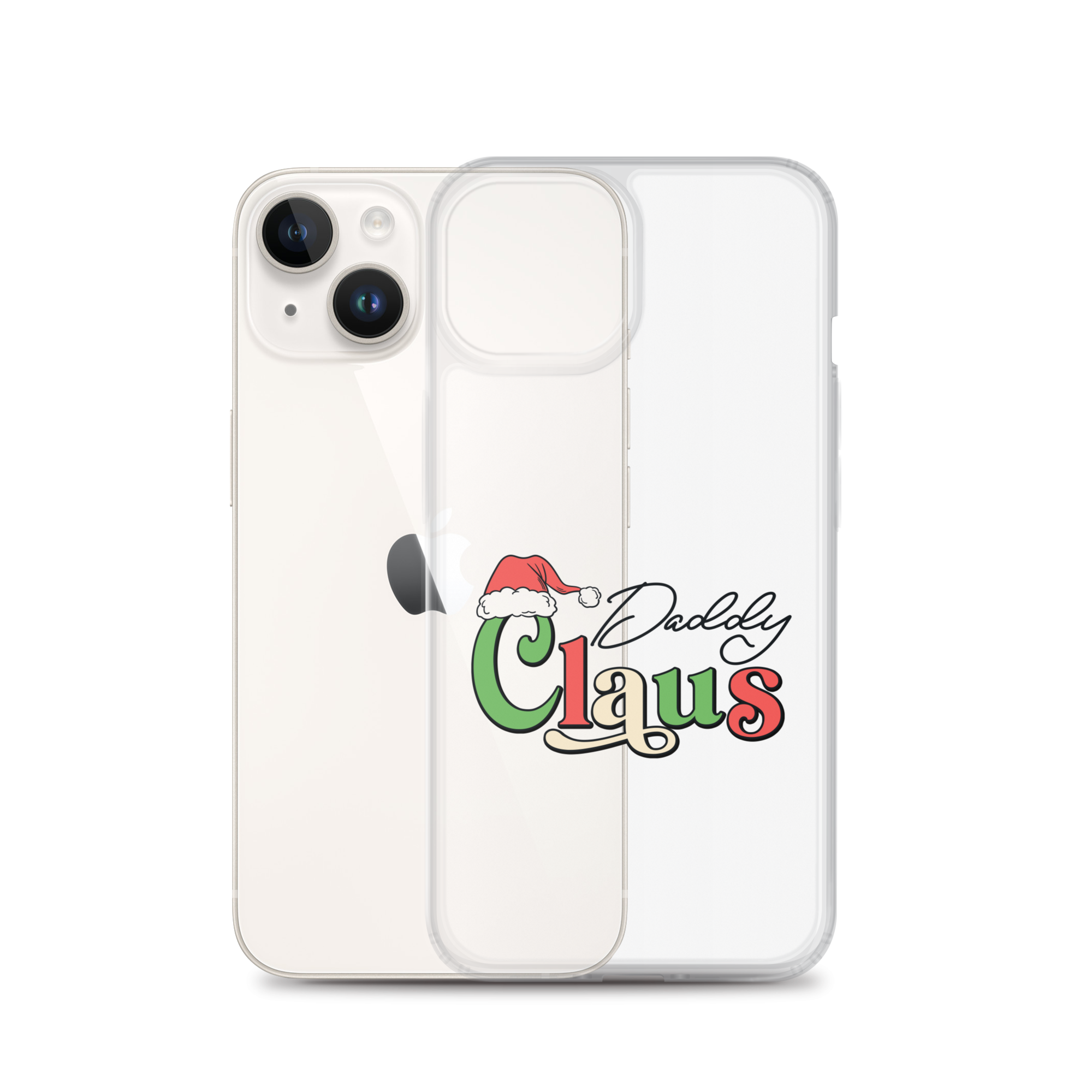 Daddy Claus Clear Case for iPhone®