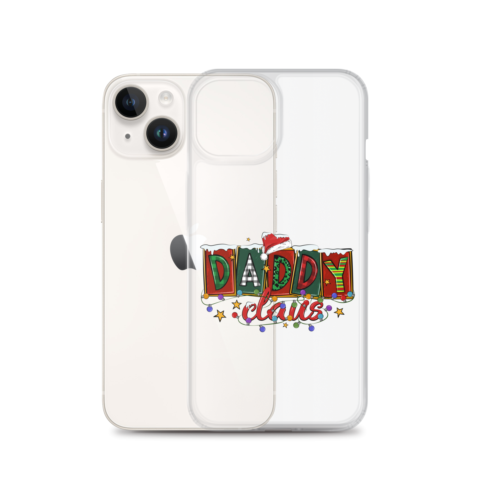 Daddy Claus Clear Case for iPhone®