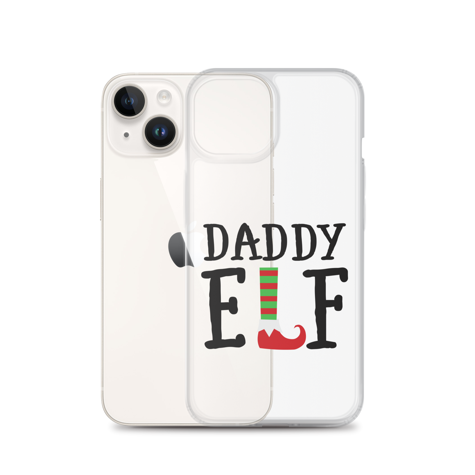 Daddy Elf Clear Case for iPhone®