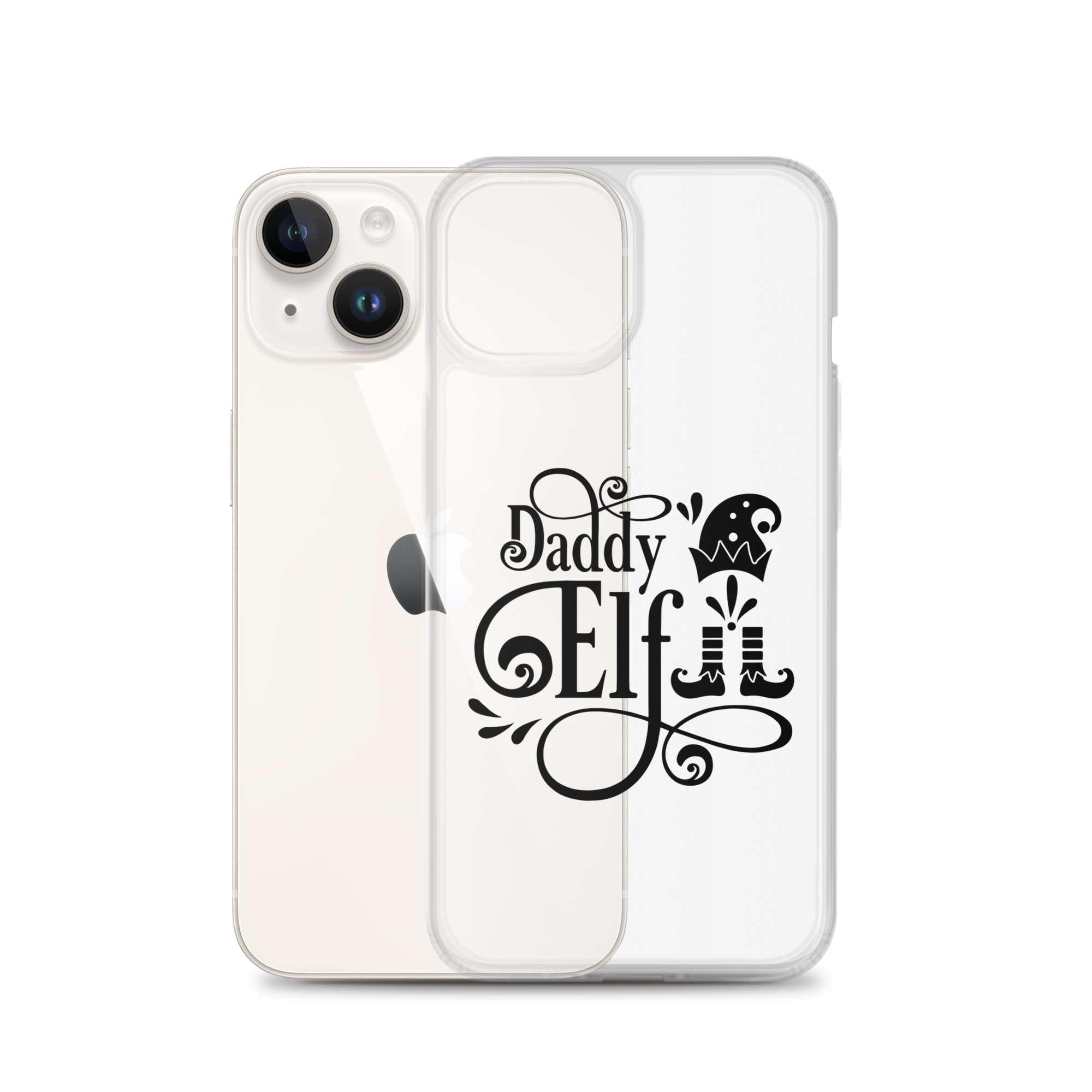 Daddy Elf Clear Case for iPhone®