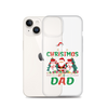 1st Christmas As A Dad Clear Case for iPhone®