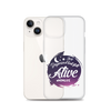 Sleep Deprived But Still Alive #momlife Clear Case for iPhone®