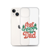 First Christmas As Dad Clear Case for iPhone®