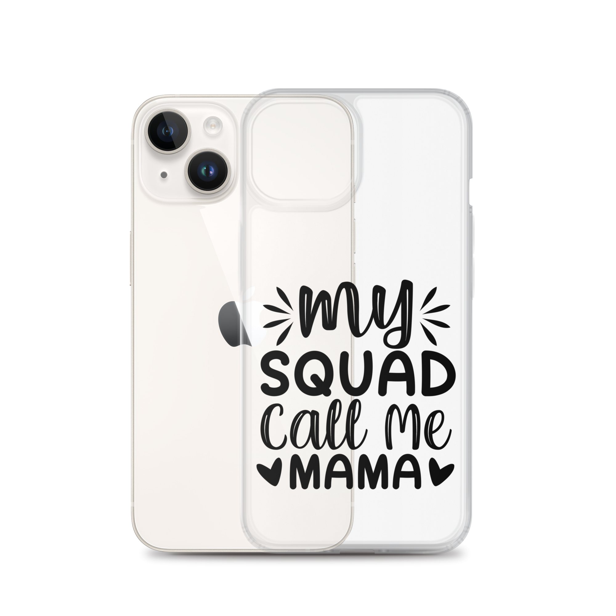 My Squad Call Me Mama Clear Case for iPhone®