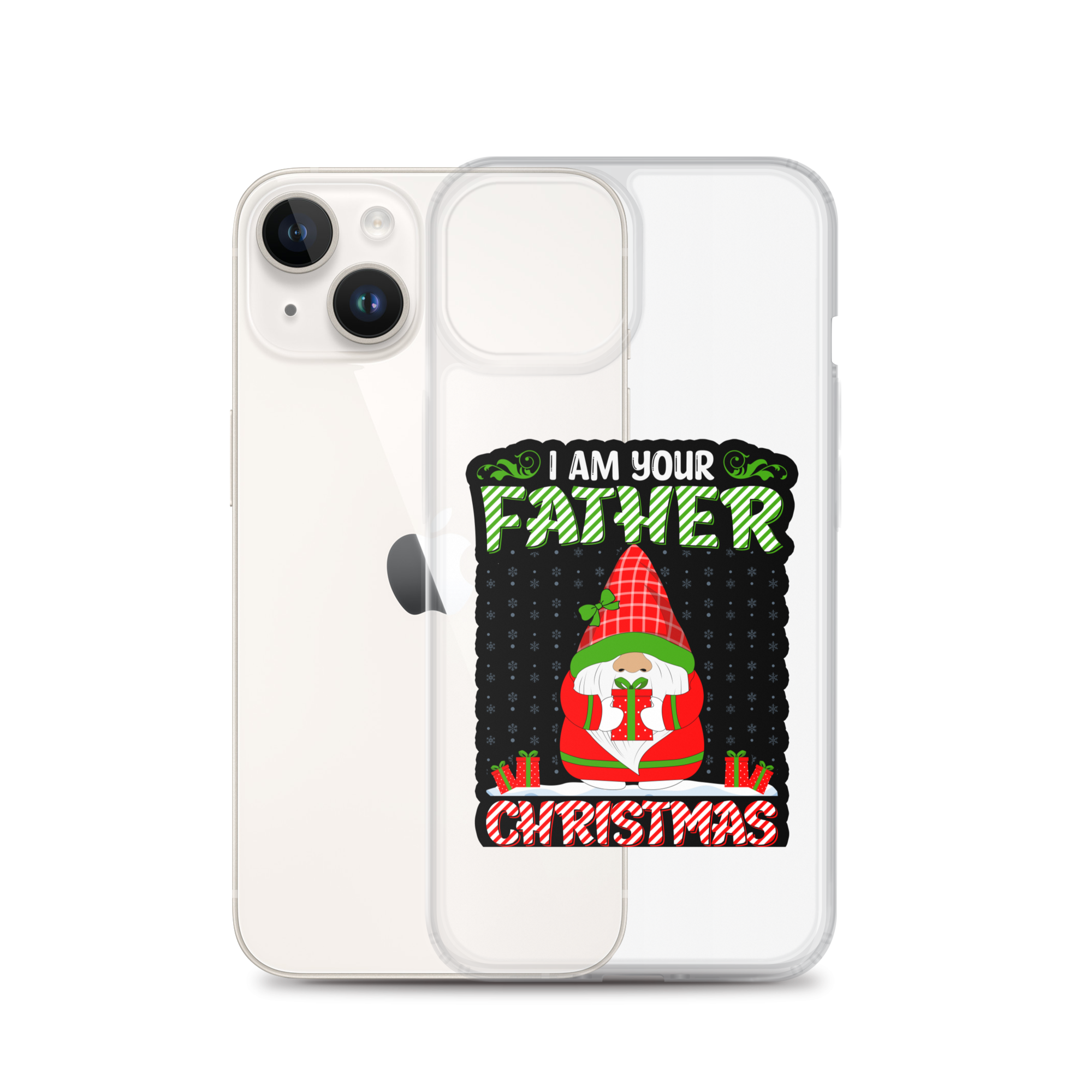 I Am Your Father Christmas Clear Case for iPhone®