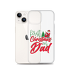 First Christmas As Dad Clear Case for iPhone®