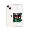 First Christmas As Dad Clear Case for iPhone®