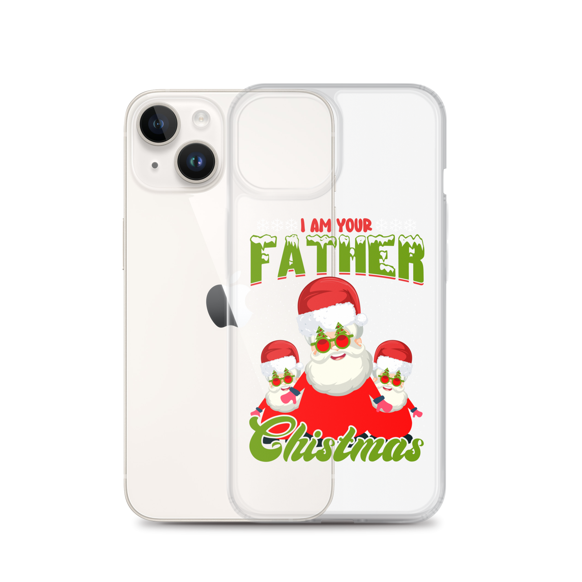 I Am Your Father Christmas Clear Case for iPhone®