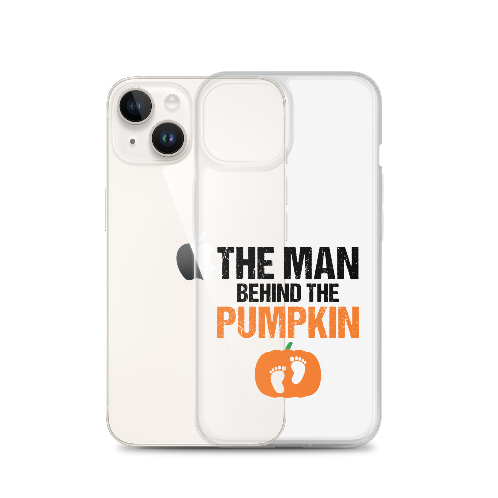 The Man Behind The Pumpkin Clear Case for iPhone®