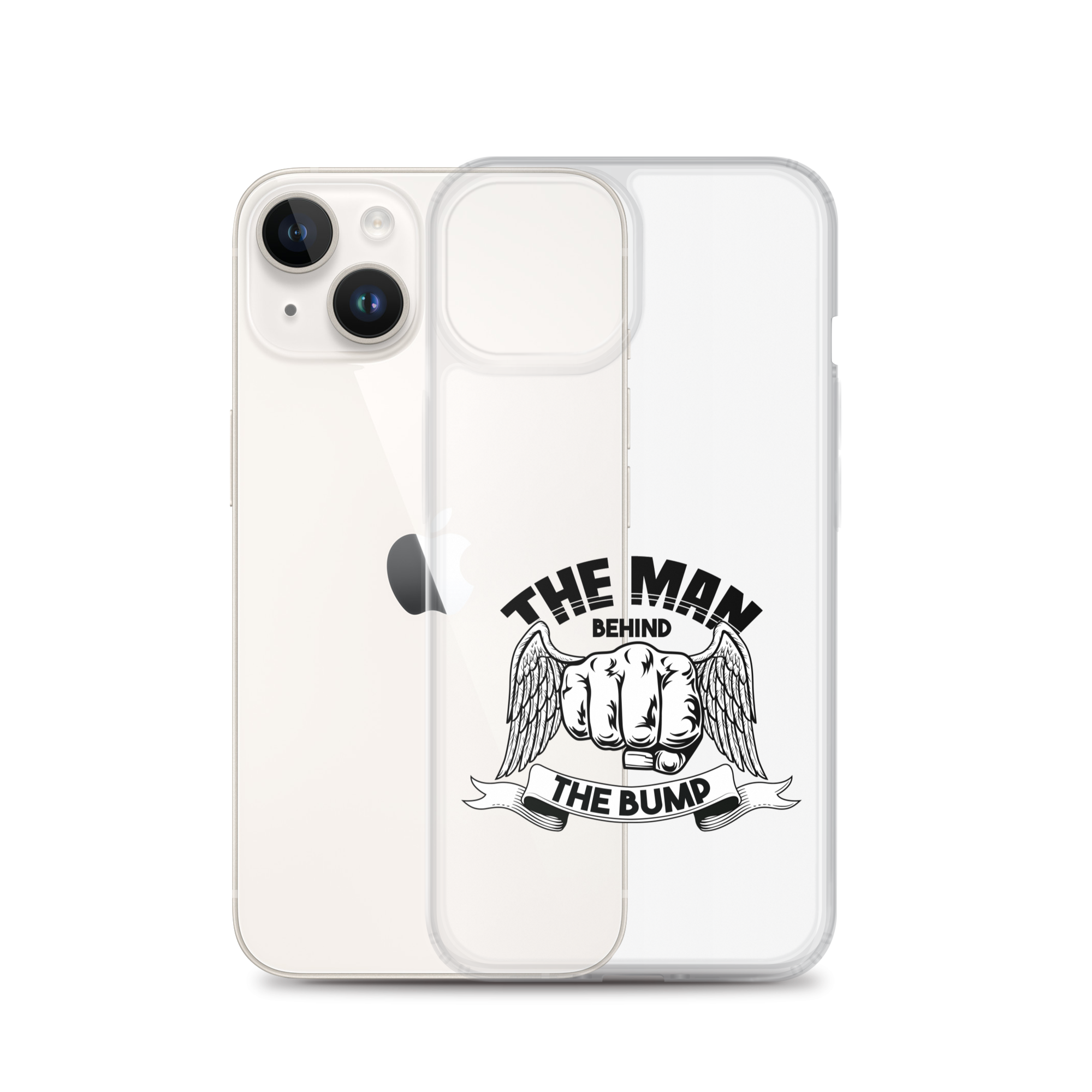 The Man Behind The Bump Clear Case for iPhone®