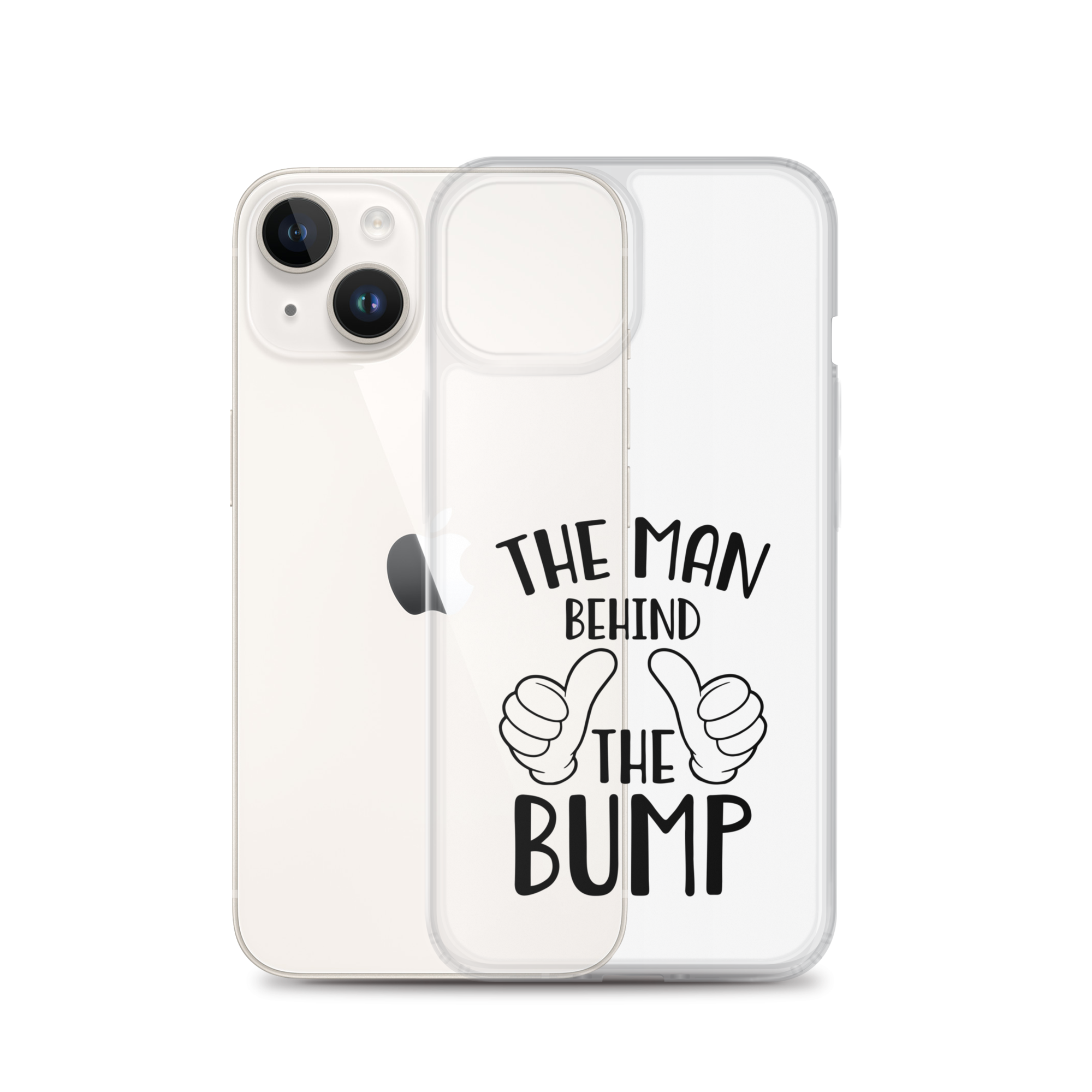 The Man Behind The Bump Clear Case for iPhone®