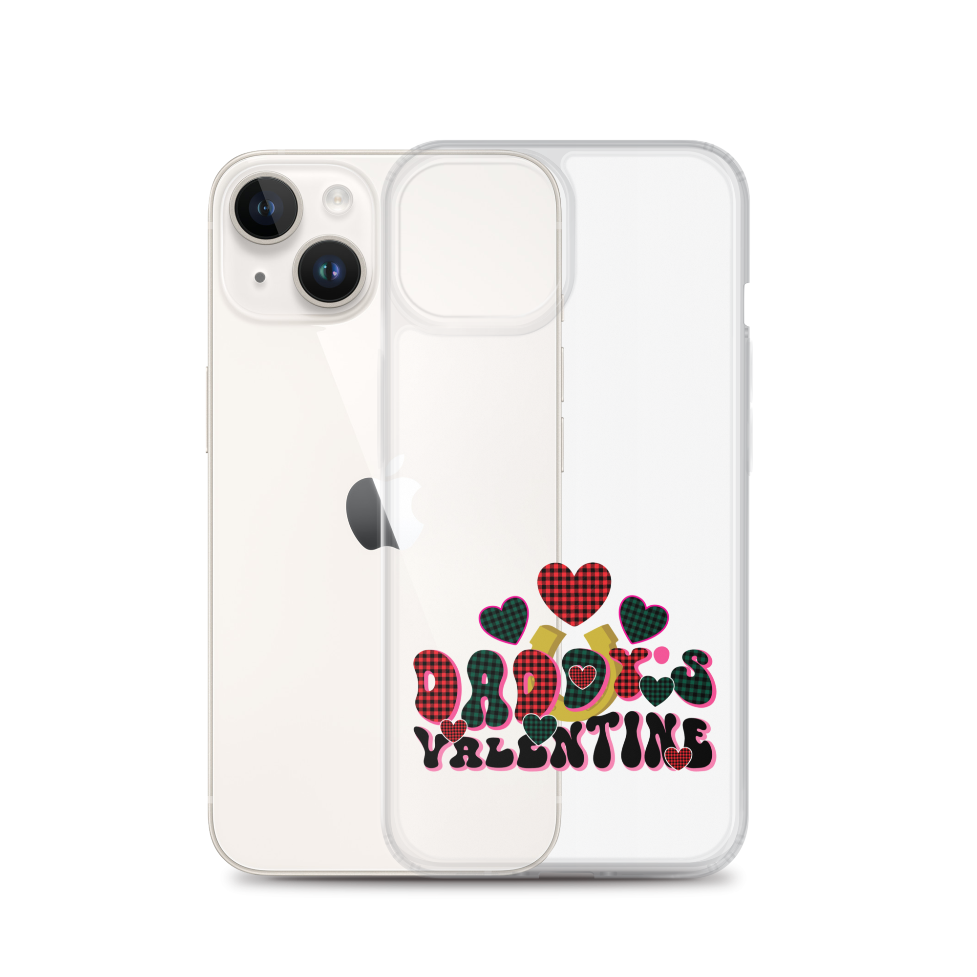 Daddy's Valentine Clear Case for iPhone®