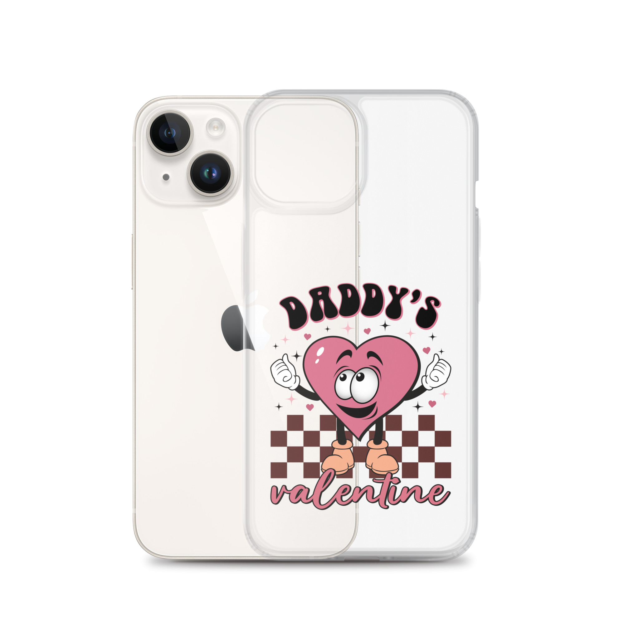 Daddy's Valentine Clear Case for iPhone®