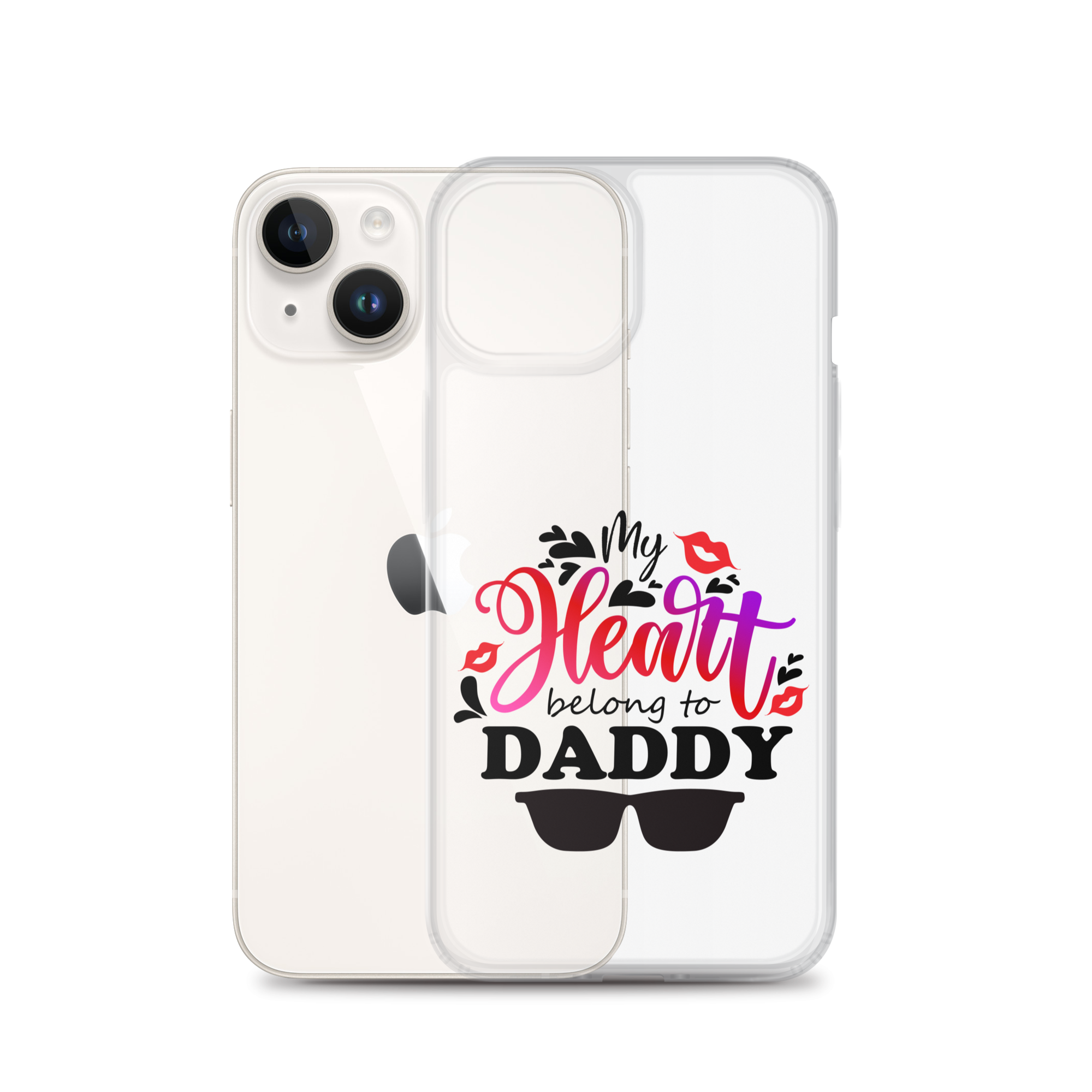 I'm Daddy's Valentine Clear Case for iPhone®