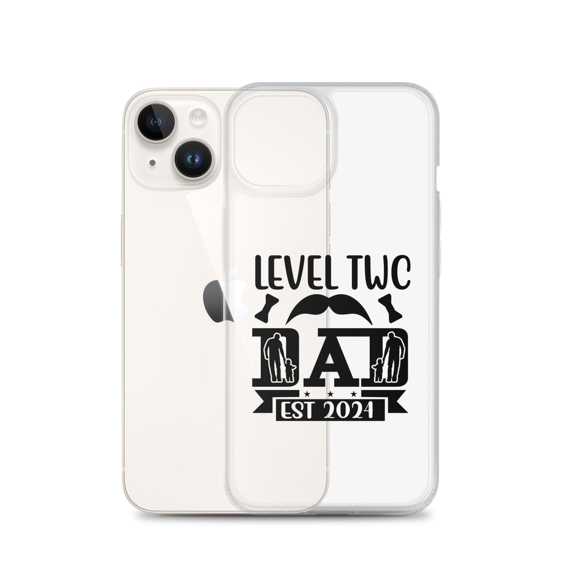 Level Two Dad Est. 2024 Clear Case for iPhone®