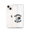 Daddy Sloth Clear Case for iPhone®