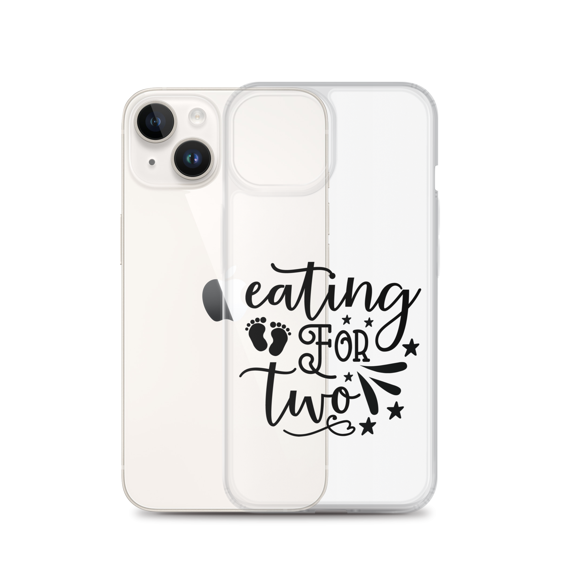 I'm Eating for Two Clear Case for iPhone®