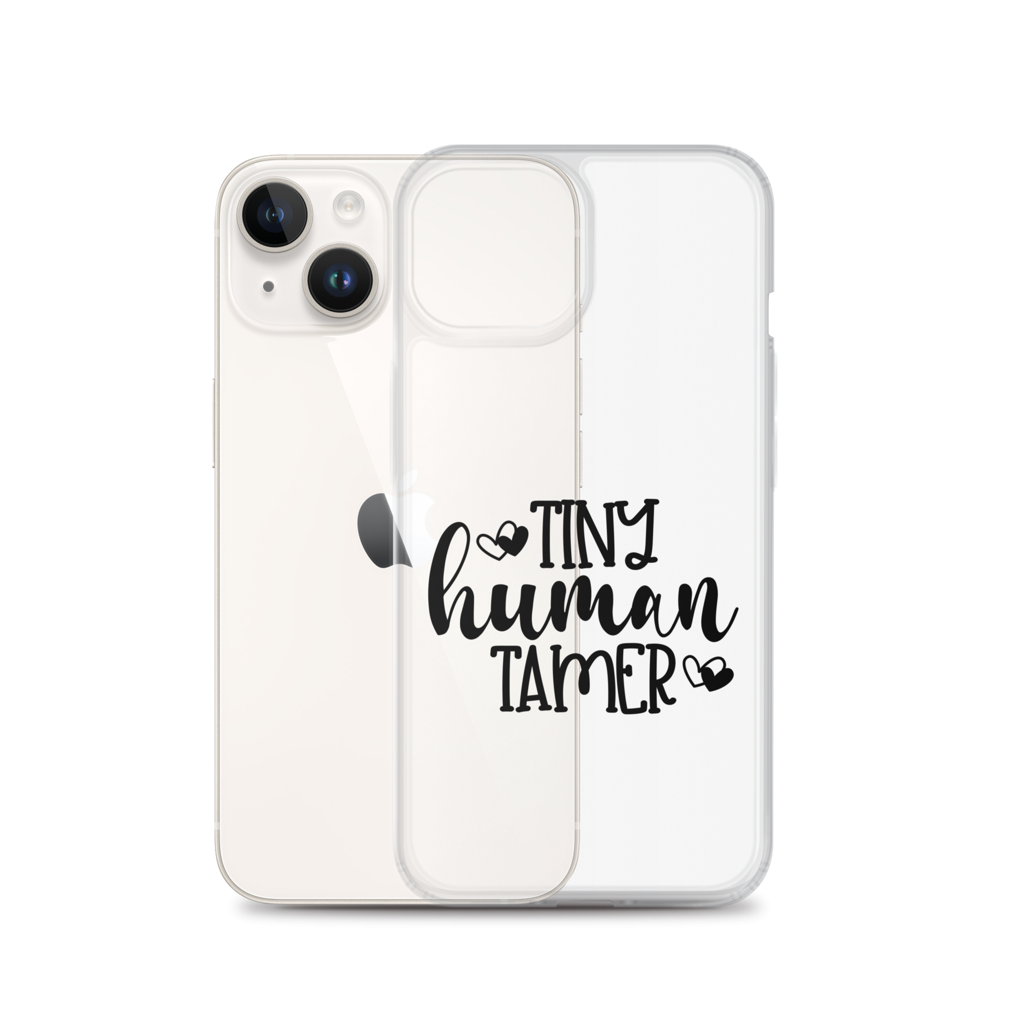 Tiny Human Tamer Clear Case for iPhone®