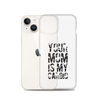 Your Mom Is My Cardio Clear Case for iPhone®