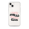 Anti Social Moms Club Clear Case for iPhone®