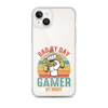 Dad By Day Gamer By Night Clear Case for iPhone®