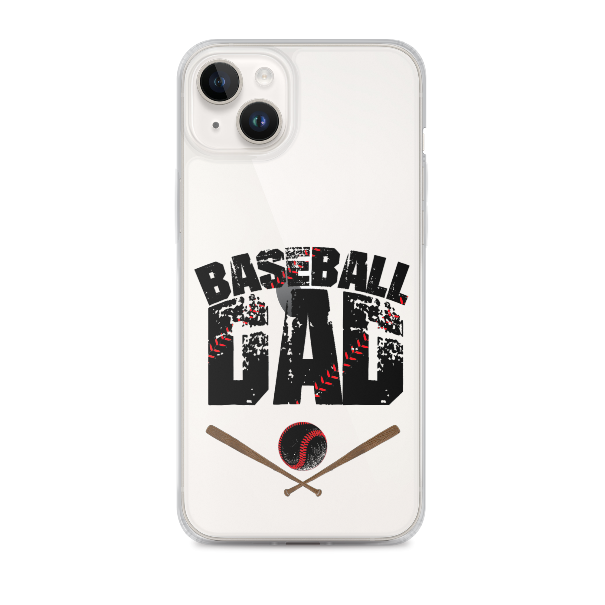 Baseball Dad Clear Case for iPhone®