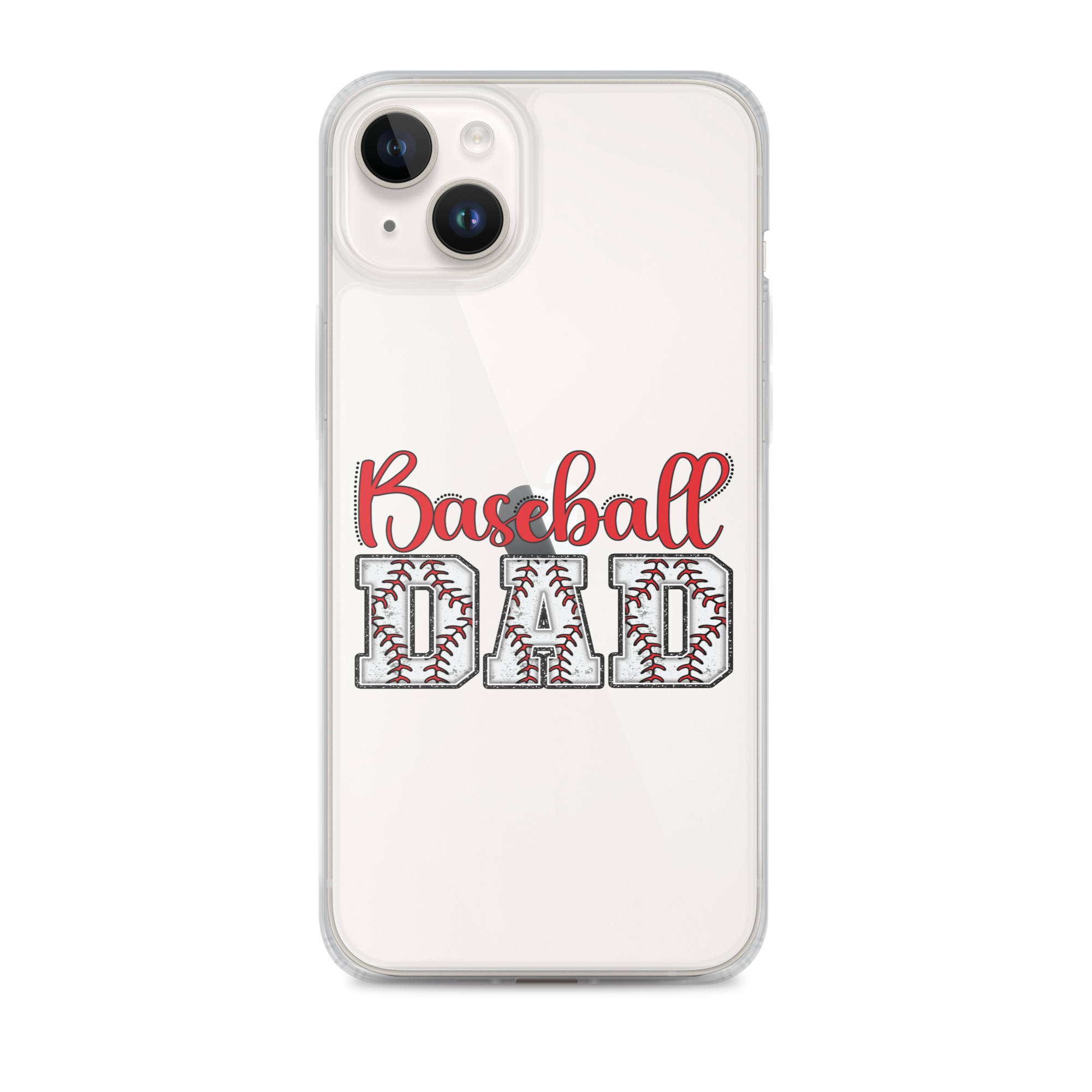 Baseball Dad Clear Case for iPhone®