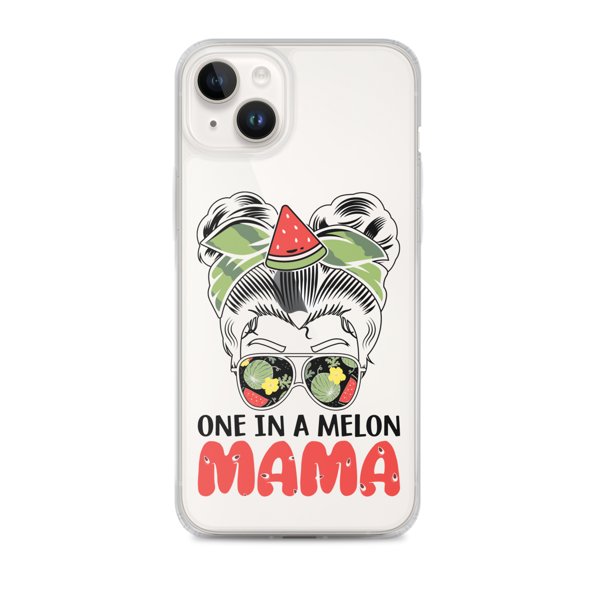 One In A Melon Mama Clear Case for iPhone®