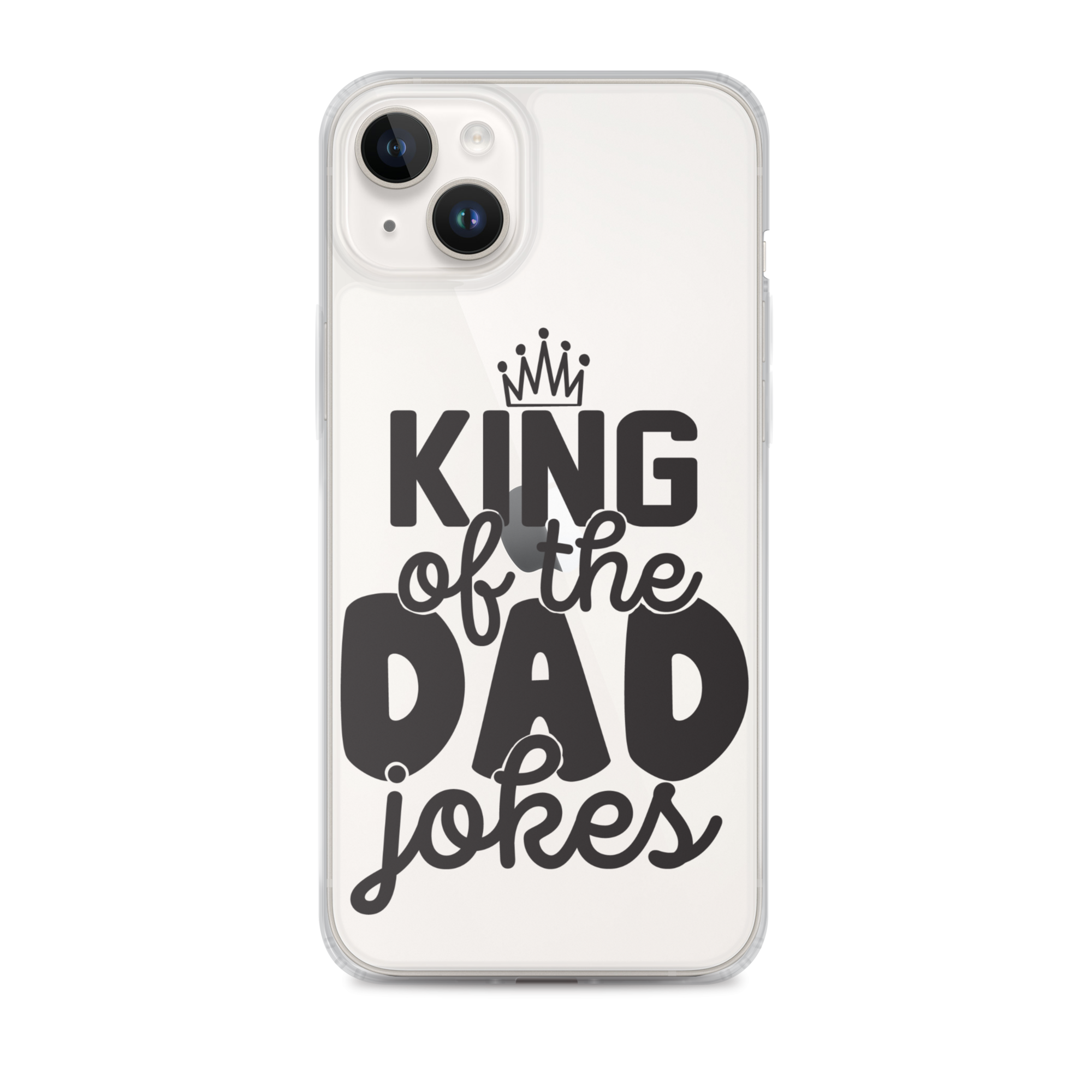 King Of The Dad Jokes Clear Case for iPhone®