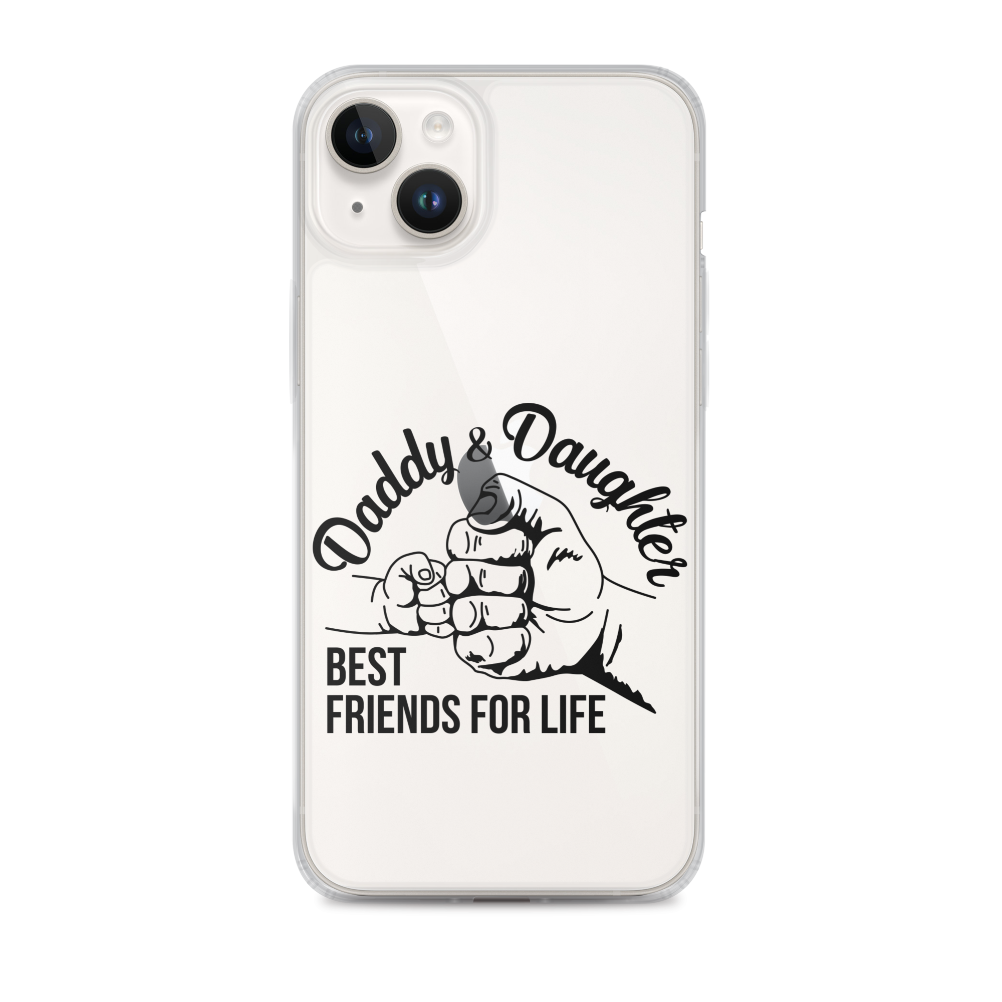 Daddy & Daughter Best Friends For Life Clear Case for iPhone®