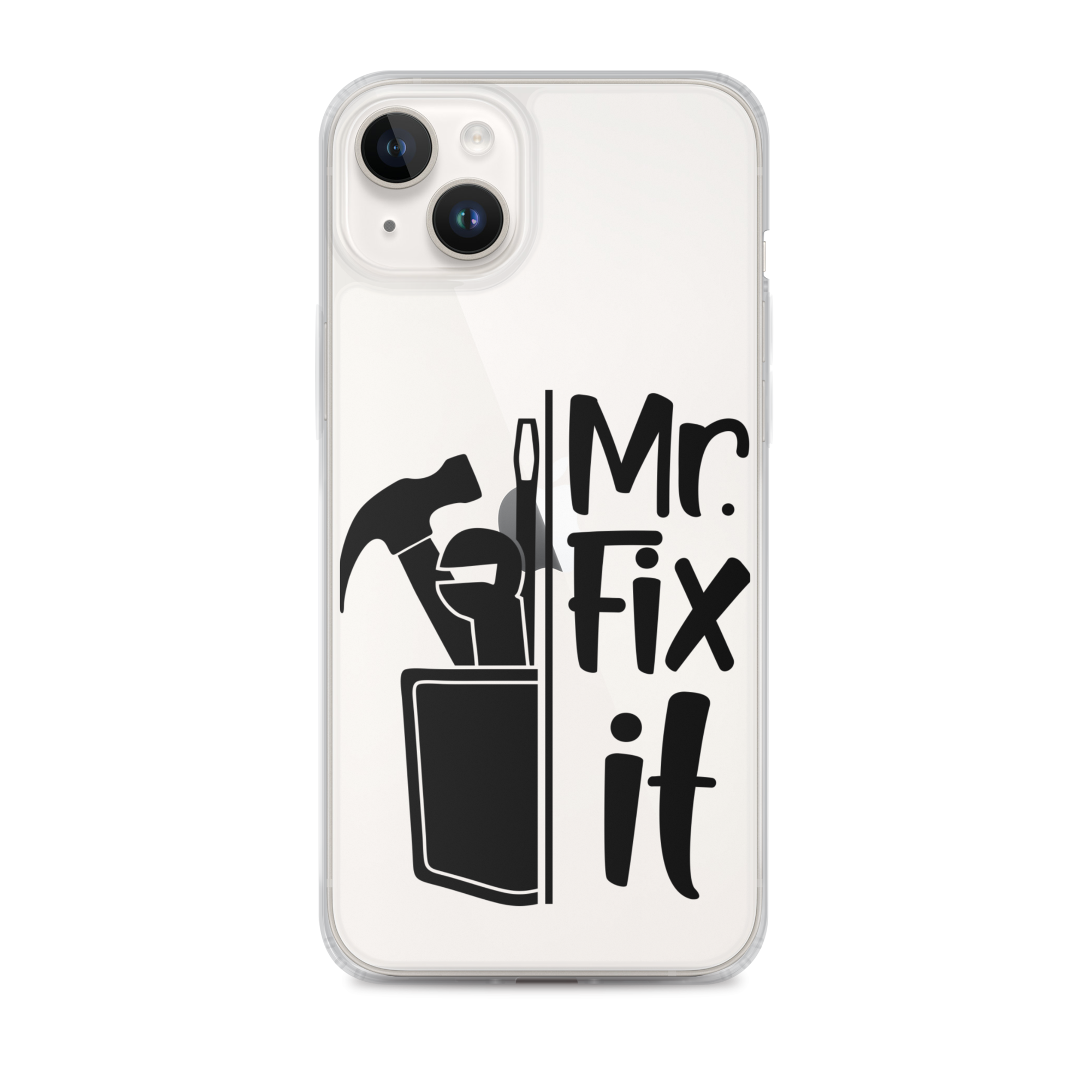 Mr fix It Clear Case for iPhone®