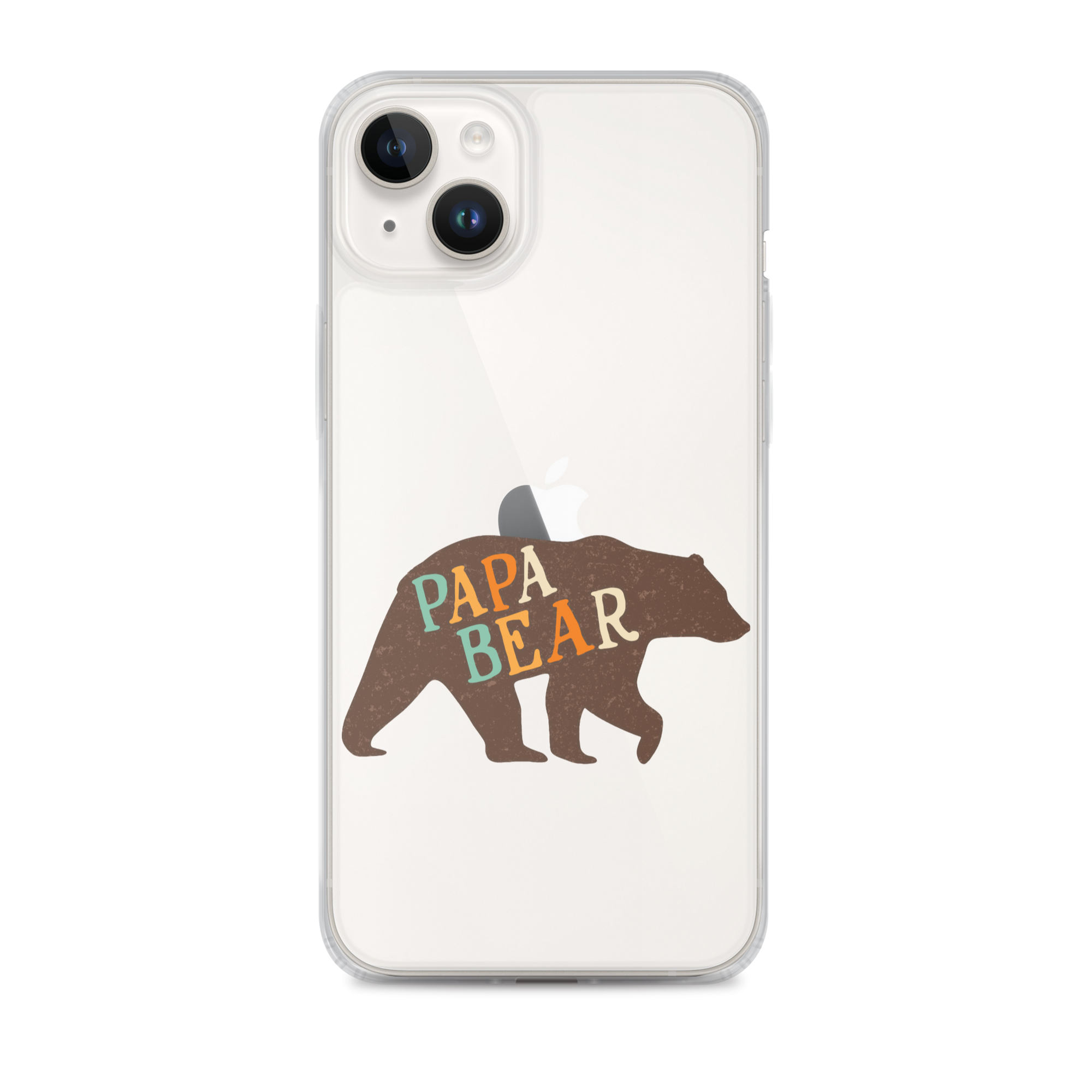 Papa Bear Clear Case for iPhone®