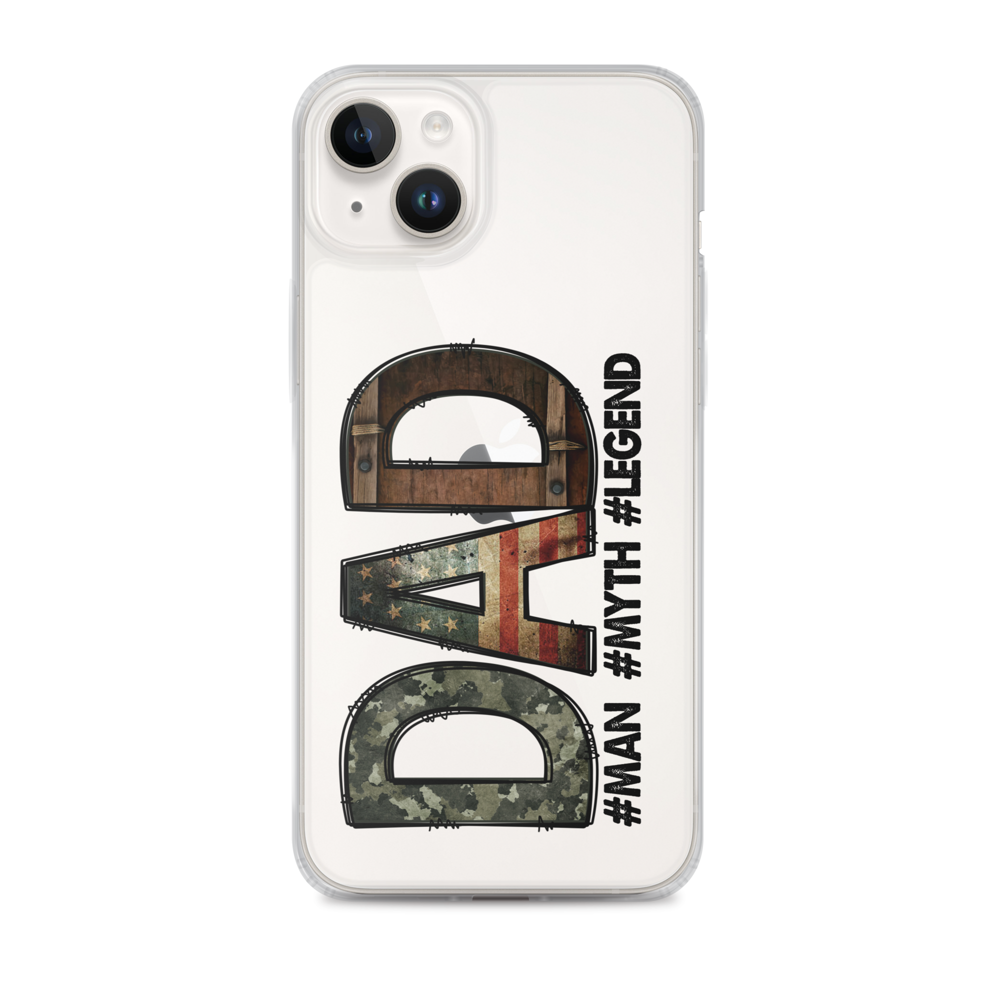 Dad #Man #Myth #Legend Clear Case for iPhone®