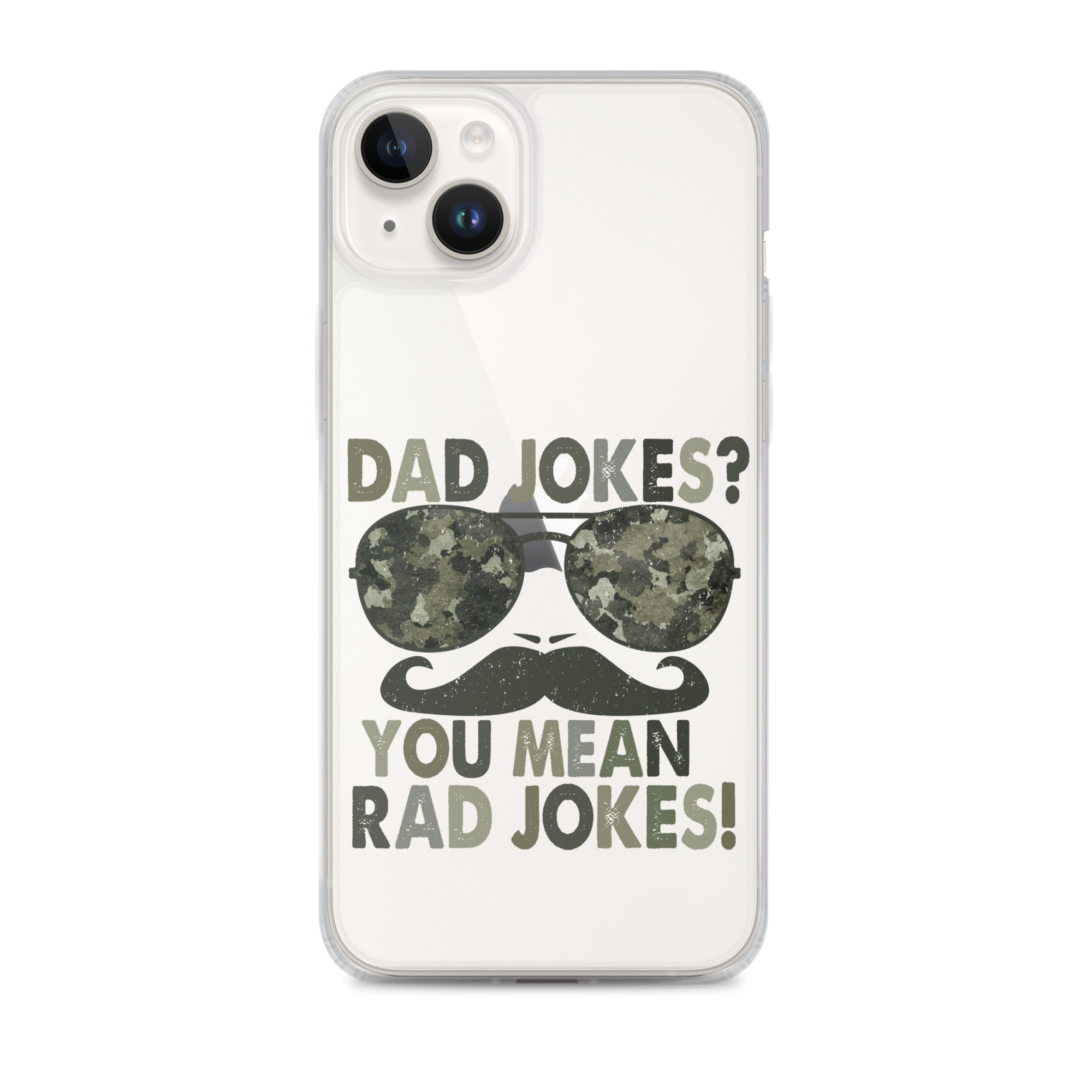 Dad Jokes? You Mean Rad Jokes Clear Case for iPhone®