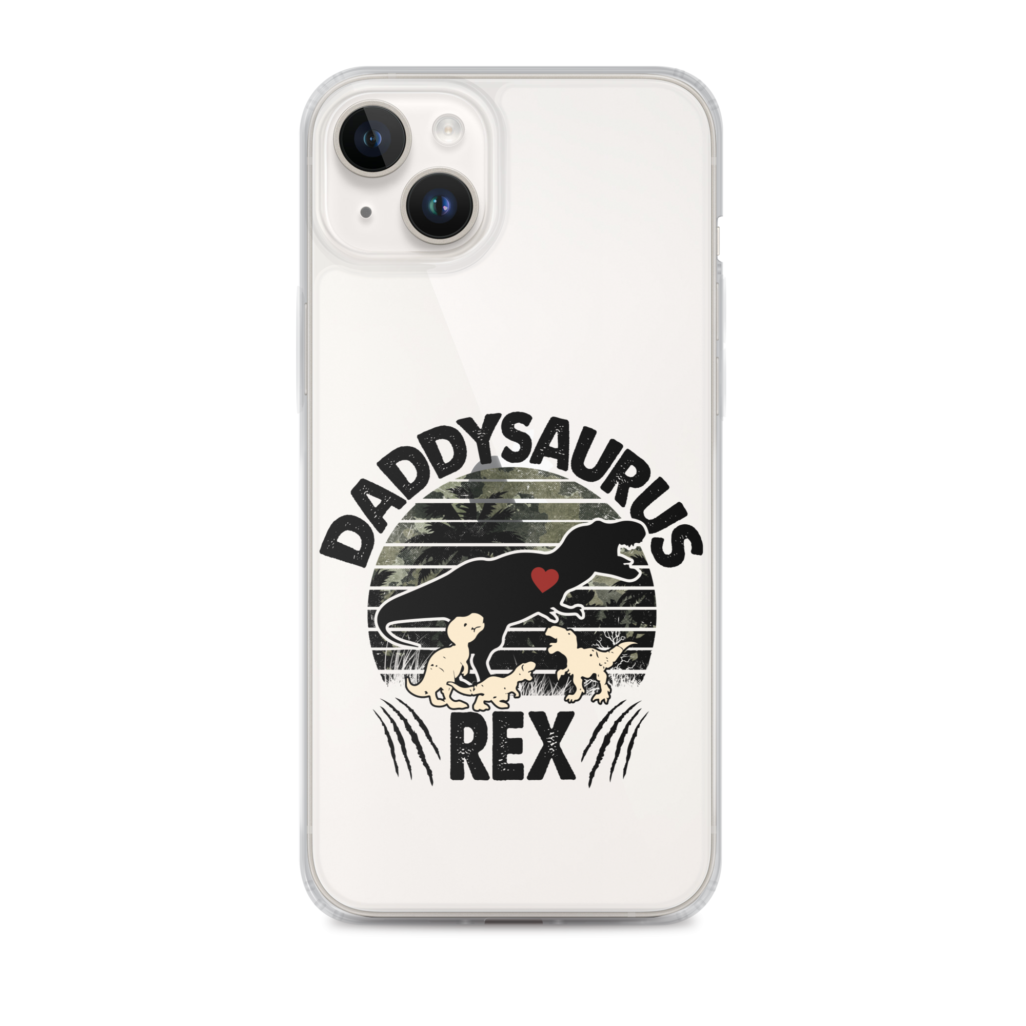 Daddysaurus Rex Clear Case for iPhone®