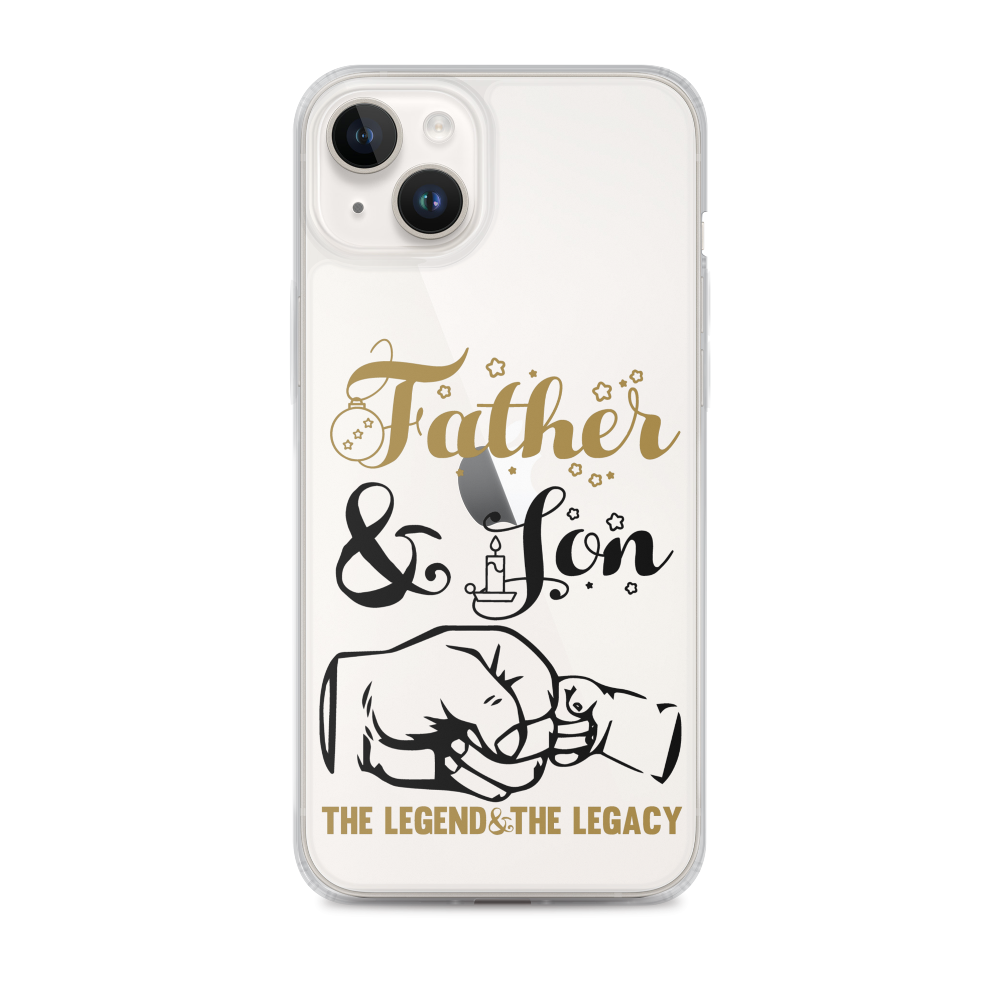 Father And Son The Legend And The Legacy Clear Case for iPhone®