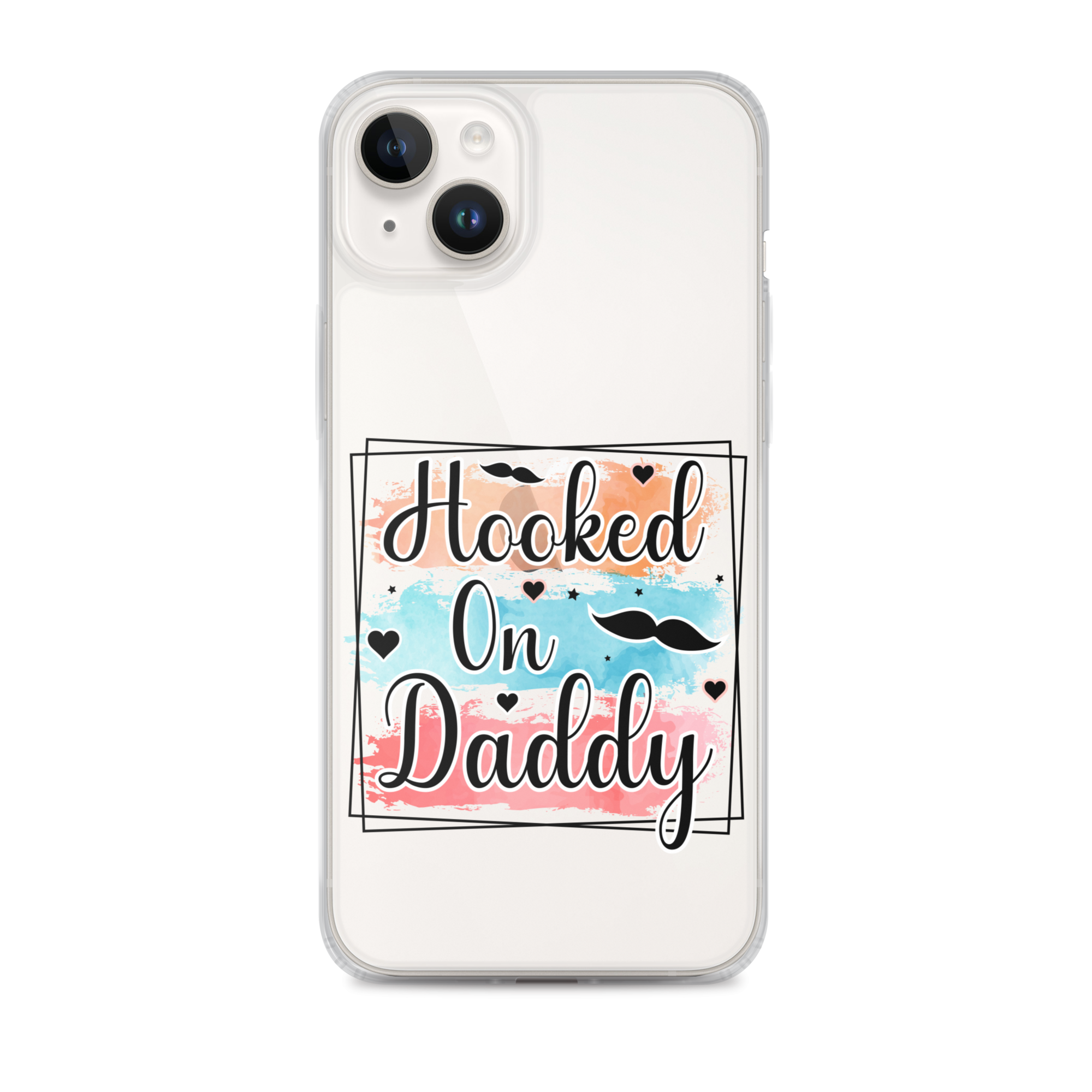 Hooked On Daddy Clear Case for iPhone®