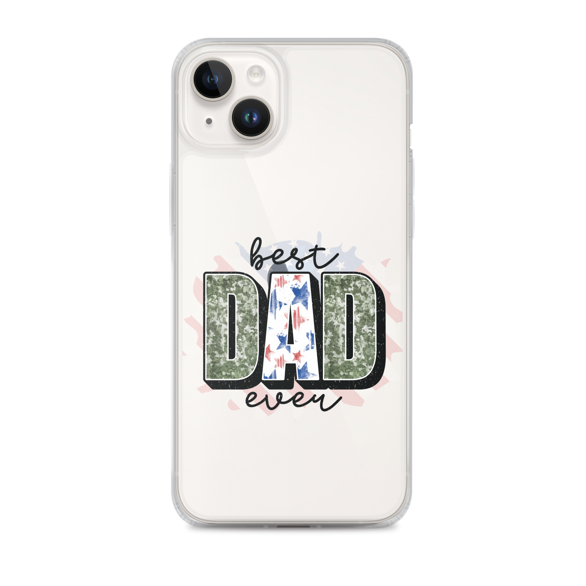 Best Dad Ever Clear Case for iPhone®