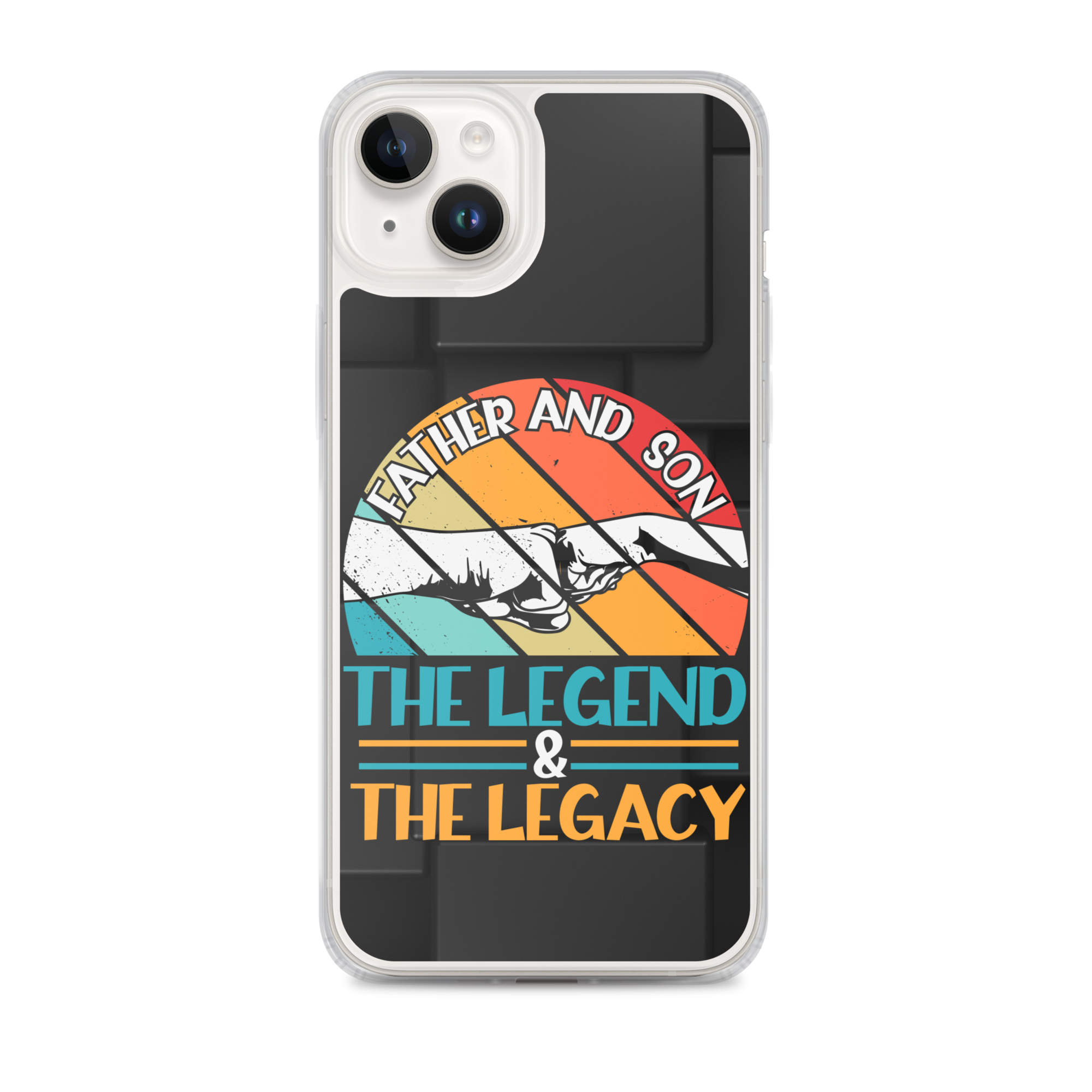 Father And Son The Legend And The Legacy Clear Case for iPhone®