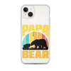 Papa Bear Clear Case for iPhone®