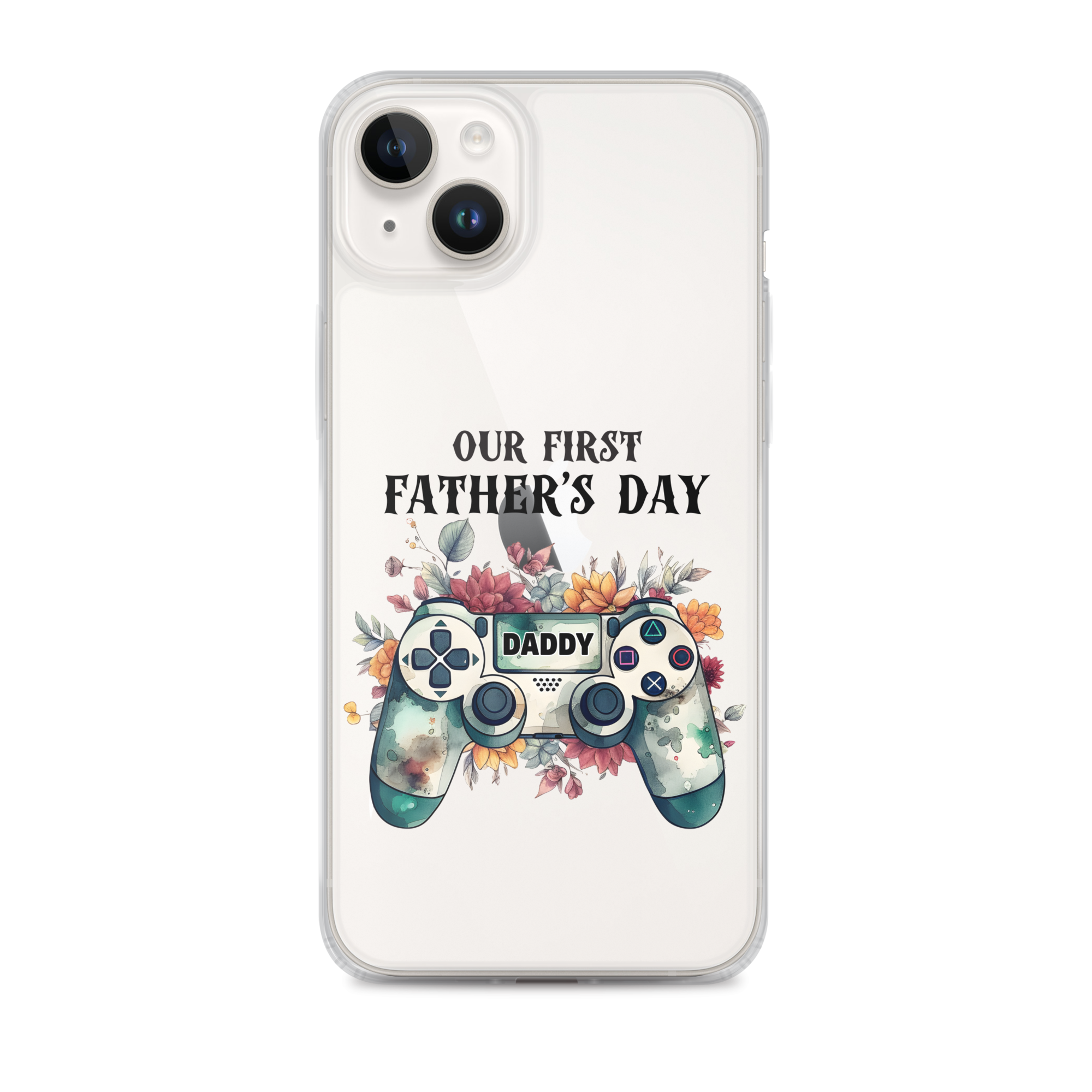 Our First Father's day Clear Case for iPhone®