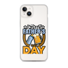 First Father's Day Clear Case for iPhone®