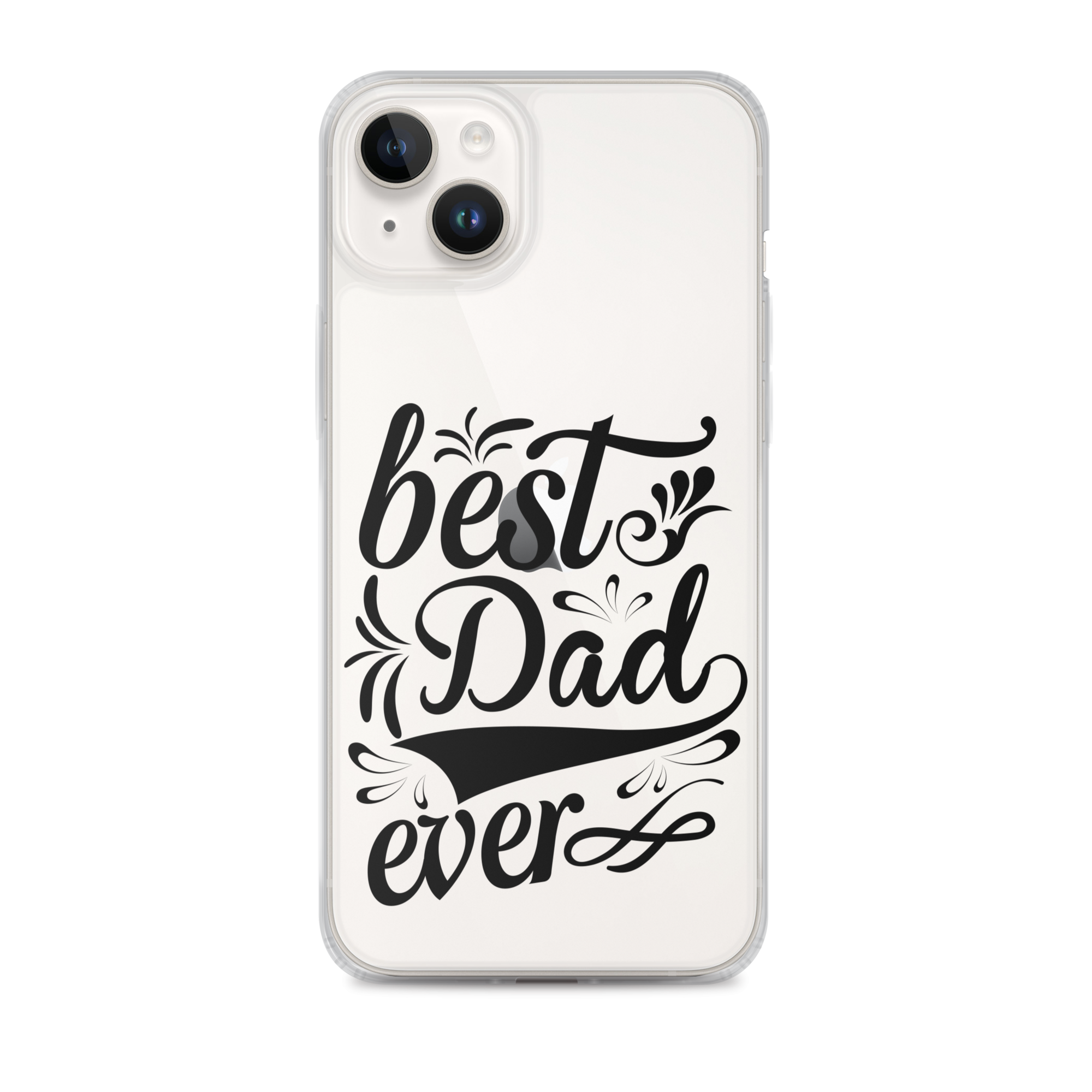 Best Dad Ever Clear Case for iPhone®