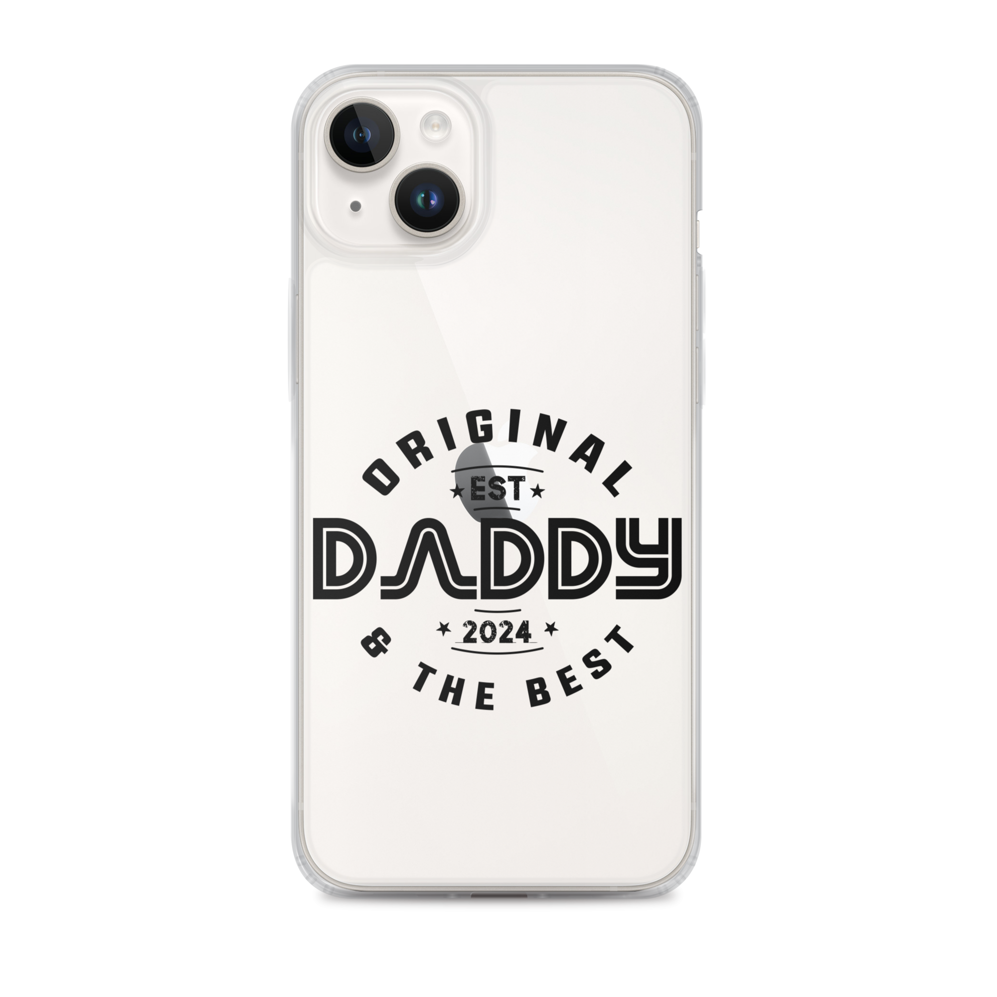 Original And The Best Daddy Establish 2024 Clear Case for iPhone®