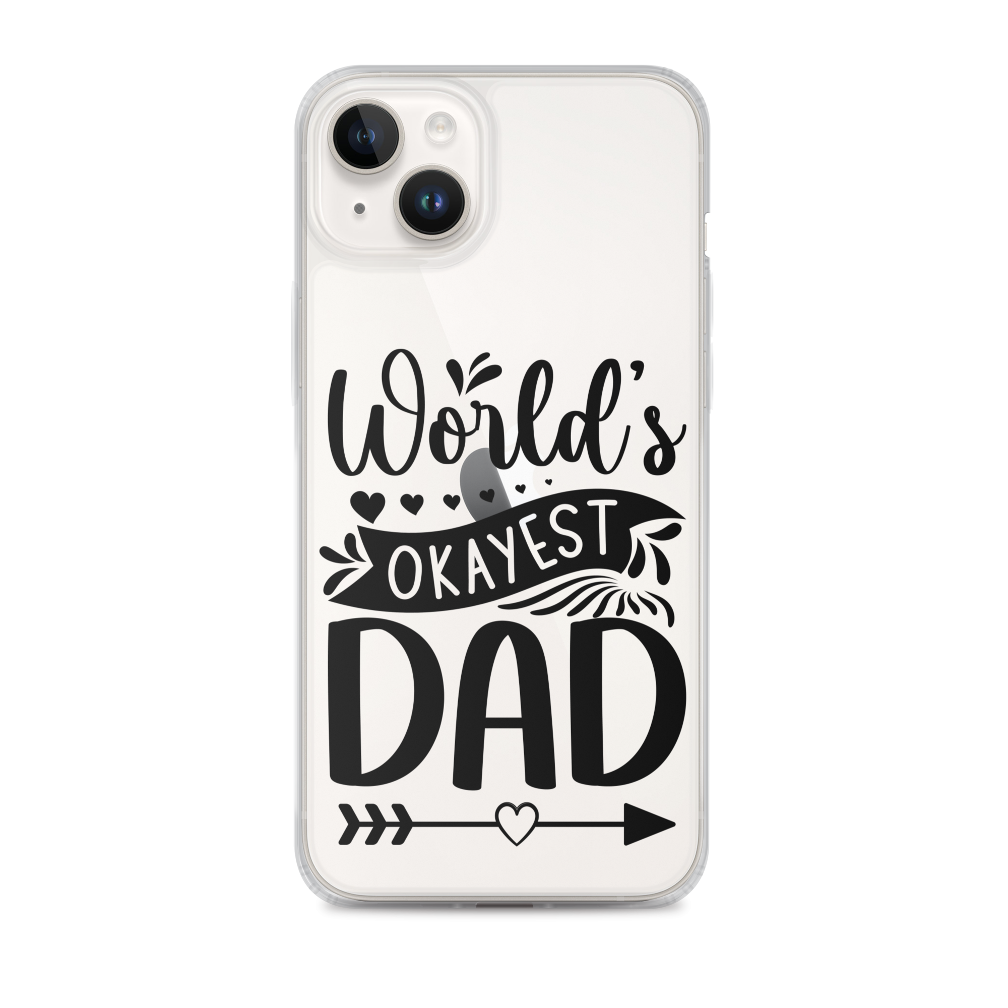 Original And The Best Daddy Establish 2024 Clear Case for iPhone®