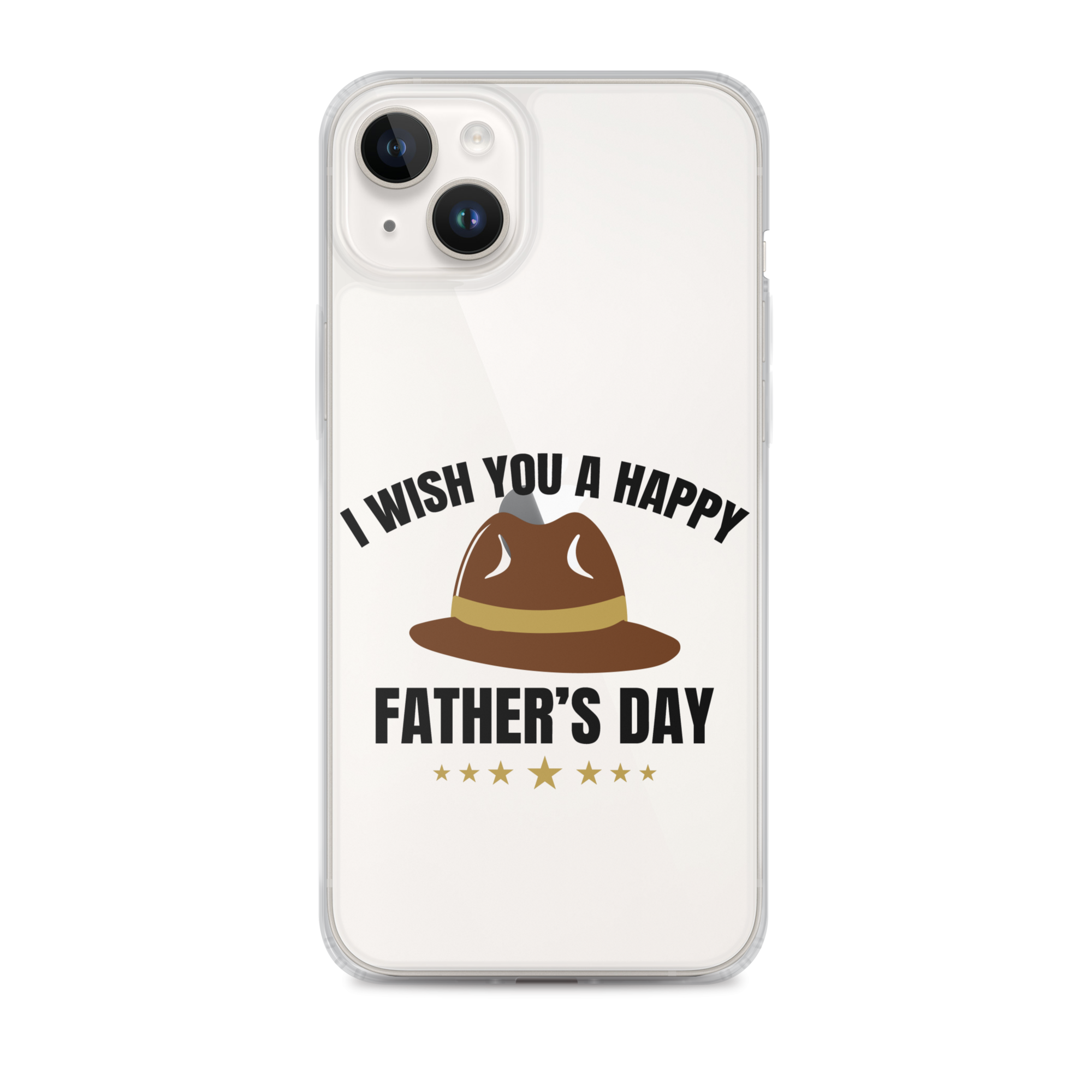 I Wish You A Happy Father's Day Clear Case for iPhone®