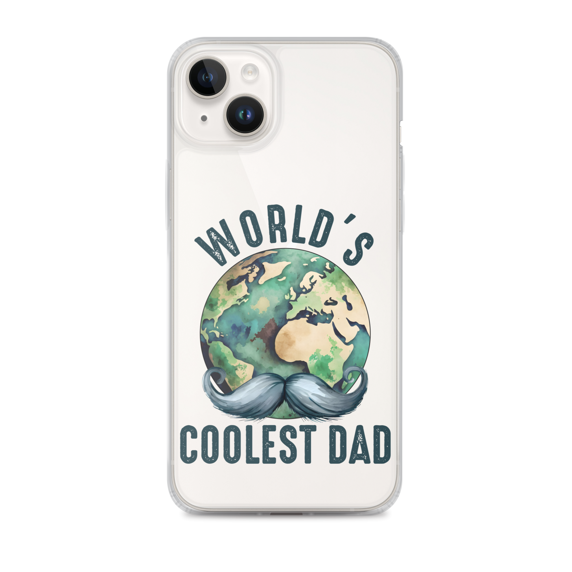 World's Coolest Dad Clear Case for iPhone®