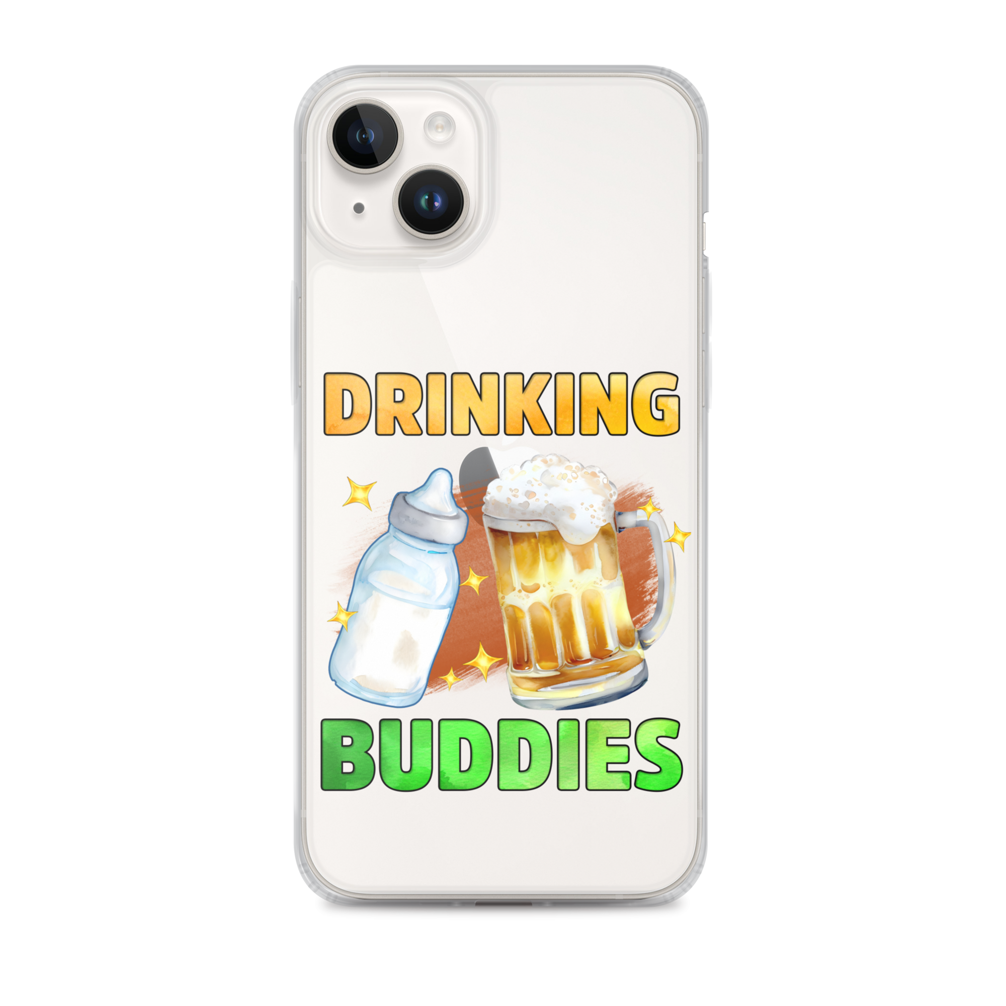 Drinking Buddies Clear Case for iPhone®