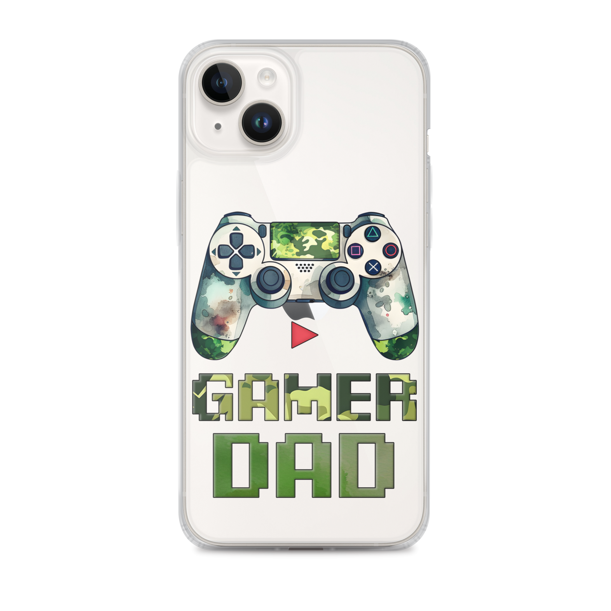 Gamer Dad Clear Case for iPhone®