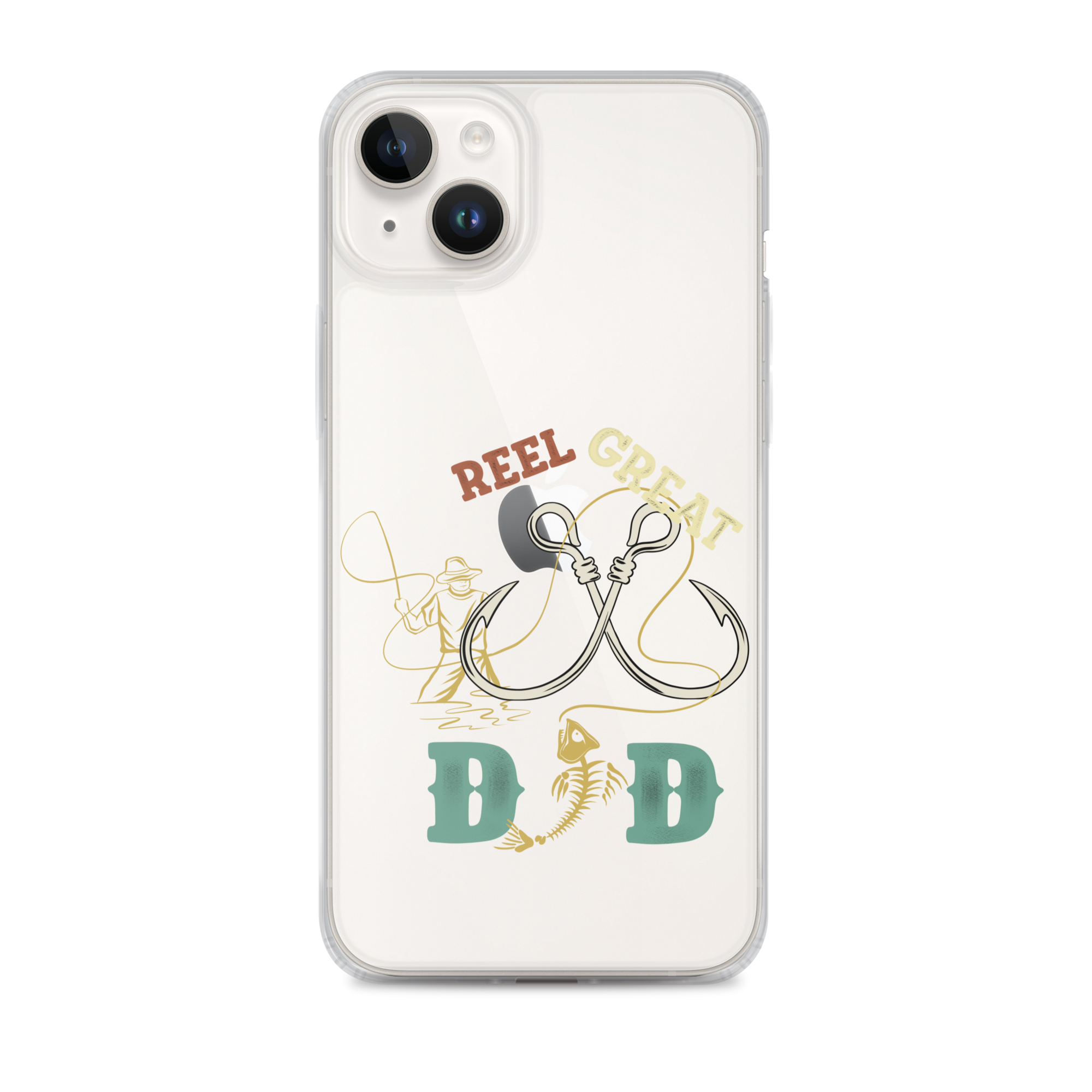 Reel Great Dad Clear Case for iPhone®